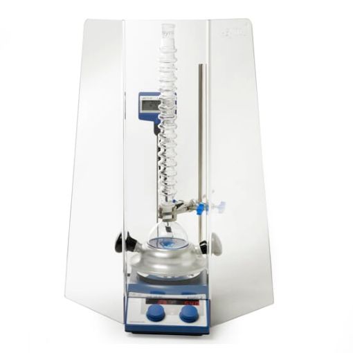 Bild på Large Laboratory Safety Shield: fits neatly around any hotplate stirrer to provide robust and conven