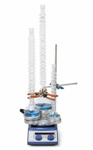 Bild på Asynt Post-Pump CondenSyn Kit: Includes 250 mL round bottom flask and clip, T-piece connector to joi