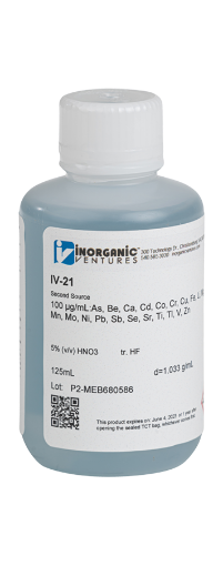 Bild på 100 ppm 21 Element ICP Calibration/Quality Control Standard