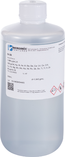 Bild på 26 Element ICP Calibration/Quality Control Standard