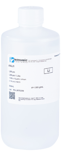 Bild på 1000ug/mL LITHIUM 500mL