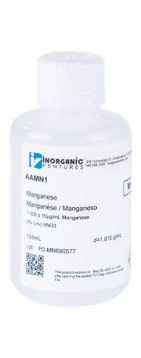 Bild på 1000ug/mL MANGANESE 125mL