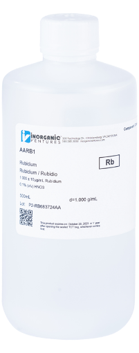 Bild på 1000ug/mL RUBIDIUM 500mL