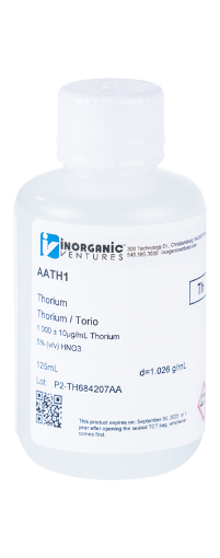 Bild på 1000ug/mL THORIUM 125mL