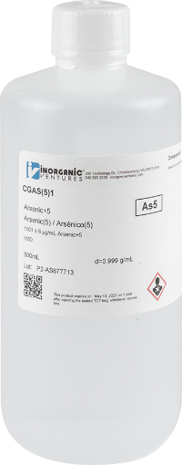 Bild på 1000ug/mL ARSENIC (+5) 500mL