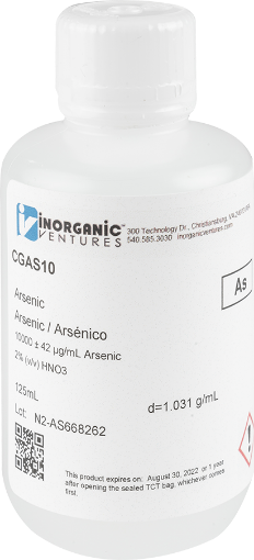 Bild på 10,000ug/mL ARSENIC 125mL