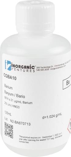Bild på 10,000ug/mL BARIUM 125mL
