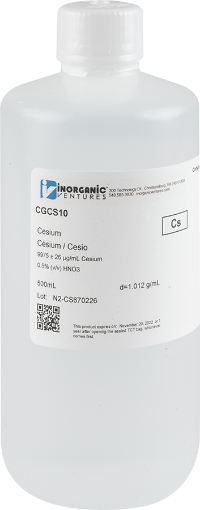 Bild på 10,000ug/mL CESIUM 500mL
