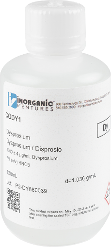 Bild på 1000ug/mL DYSPROSIUM 125mL