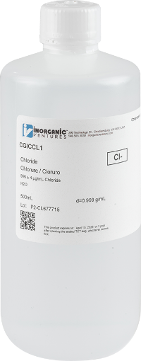 Bild på 1000ug/mL CHLORIDE/NH4CL 500mL
