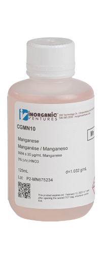 Bild på 10,000ug/mL MANGANESE 125mL