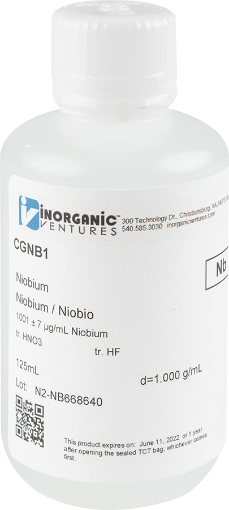 Bild på 1000ug/mL NIOBIUM 125mL