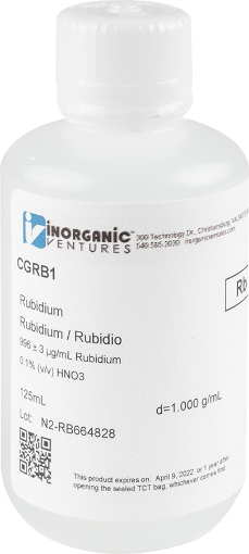 Bild på 1000ug/mL RUBIDIUM 125mL