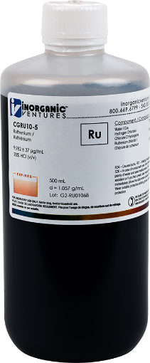 Bild på 10,000ug/mL RUTHENIUM 500mL