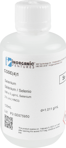 Bild på 1000ug/mL SELENIUM (+4) 125mL