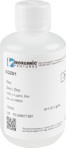 Bild på 1000ug/mL ZINC 125mL