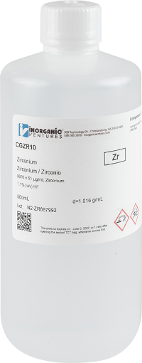 Bild på 10,000ug/mL ZIRCONIUM 500mL