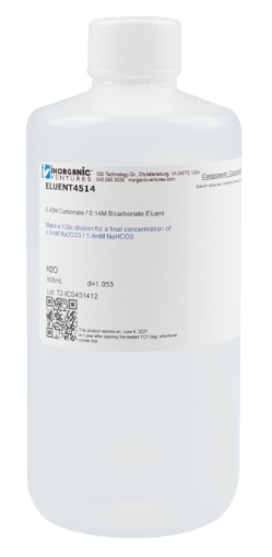 Bild på Concentrate: 0.45 M Sodium Carbonate / 0.14 M Sodium Bicarbonate
