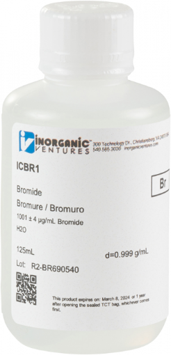 Bild på 1000ug/mL BROMIDE 125mL