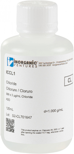 Bild på 1000ug/mL CHLORIDE 125mL