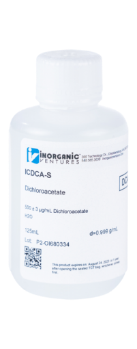 Bild på 500 ppm Dichloroacetate IC Standard