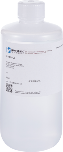Bild på Inorganic Anion IC Calibration Standard