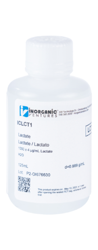 Bild på 1000ug/mL LACTATE 125mL