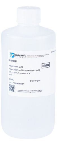 Bild på 1000ug/mL AMMONIUM AS N 500mL