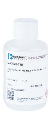 Bild på 10 ppm Refractory Element ICP Calibration/Quality Control Standard