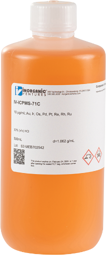 Bild på 10 ppm Precious Metal (Osmium) ICP Calibration/Quality Control Standard