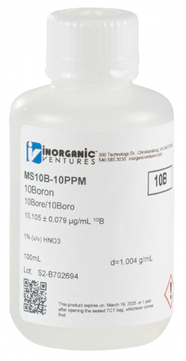 Bild på 10 ppm single element standard for ICP-MS applications