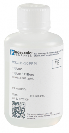 Bild på 10 ppm single element standard for ICP-MS applications