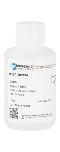 Bild på 10ug/mL BARIUM 125mL