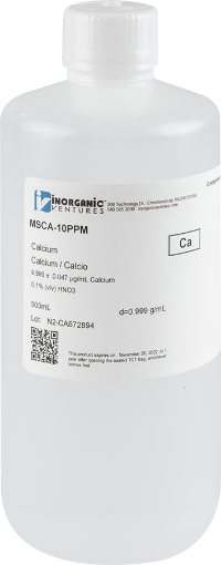 Bild på 10ug/mL CALCIUM 500mL