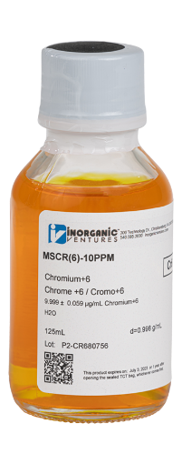 Bild på 10ug/mL CHROMIUM +6 125mL
