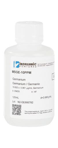 Bild på 10ug/mL GERMANIUM 125mL