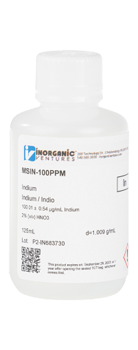 Bild på 100ug/mL INDIUM 125mL