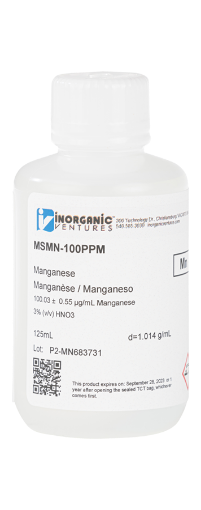 Bild på 100ug/mL MANGANESE 125mL