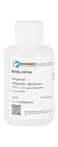 Bild på 10ug/mL MANGANESE 125mL
