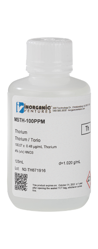 Bild på 100ug/mL THORIUM 125mL
