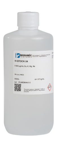 Bild på 5000 ppm 4 Element ICP Calibration/Quality Control Standard