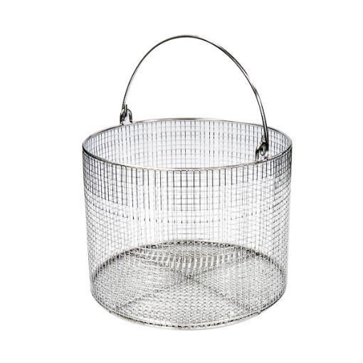 Bild på Stainless steel wire basket, round, Ø240 x h180 mm