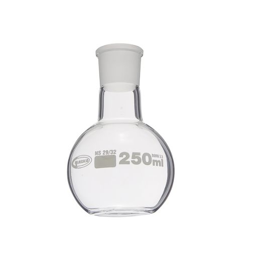 Bild på Boiling flask flat bottom, GLASSCO, mouth 29/32, 250 ml