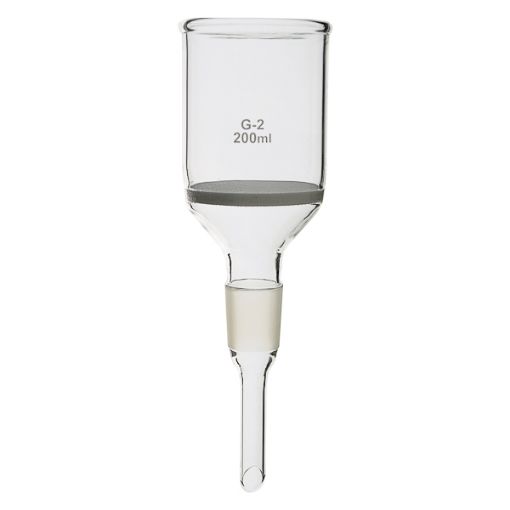 Bild på Büchner funnel with sintered disc porosity 3, cap. 35 ml , Ø 30 mm, cone 19/26
