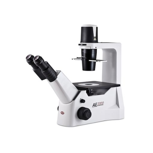 Bild på High-end inverted biological microscope, MOTIC, AE2000, trinocular, EU plug