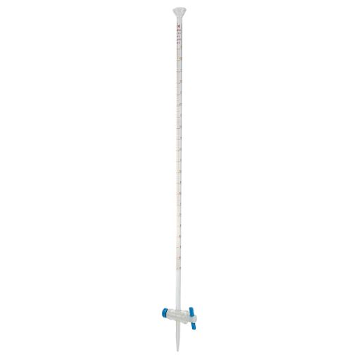 Bild på Burette with PTFE straight stopcock and funnel top, class A, 25 ml