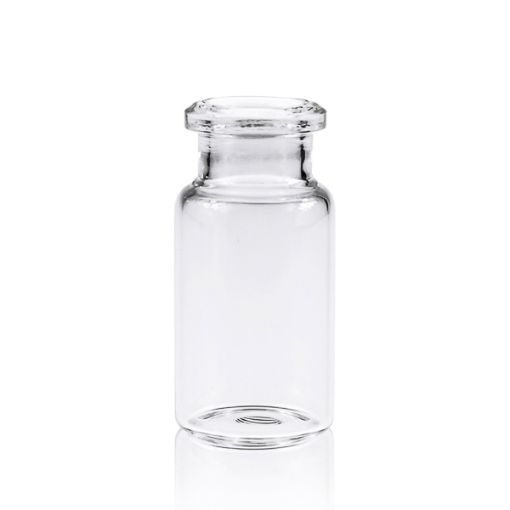 Bild på Crimp Headspace clear vial 10 ml, flat bottom, 100 pcs
