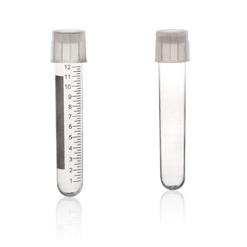 Bild på Culture tubes with dual-position caps, 15 ml, with graduation, PS, 500 pcs
