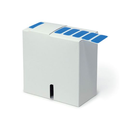 Bild på Cryogenic labels, rectangular, for 1,5-2 ml tubes, white 