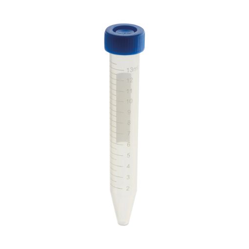 Bild på Graduated Centrifuge tubes with screw cap, 15 ml, PP, individual flow pack, EO Sterile, 50 pcs